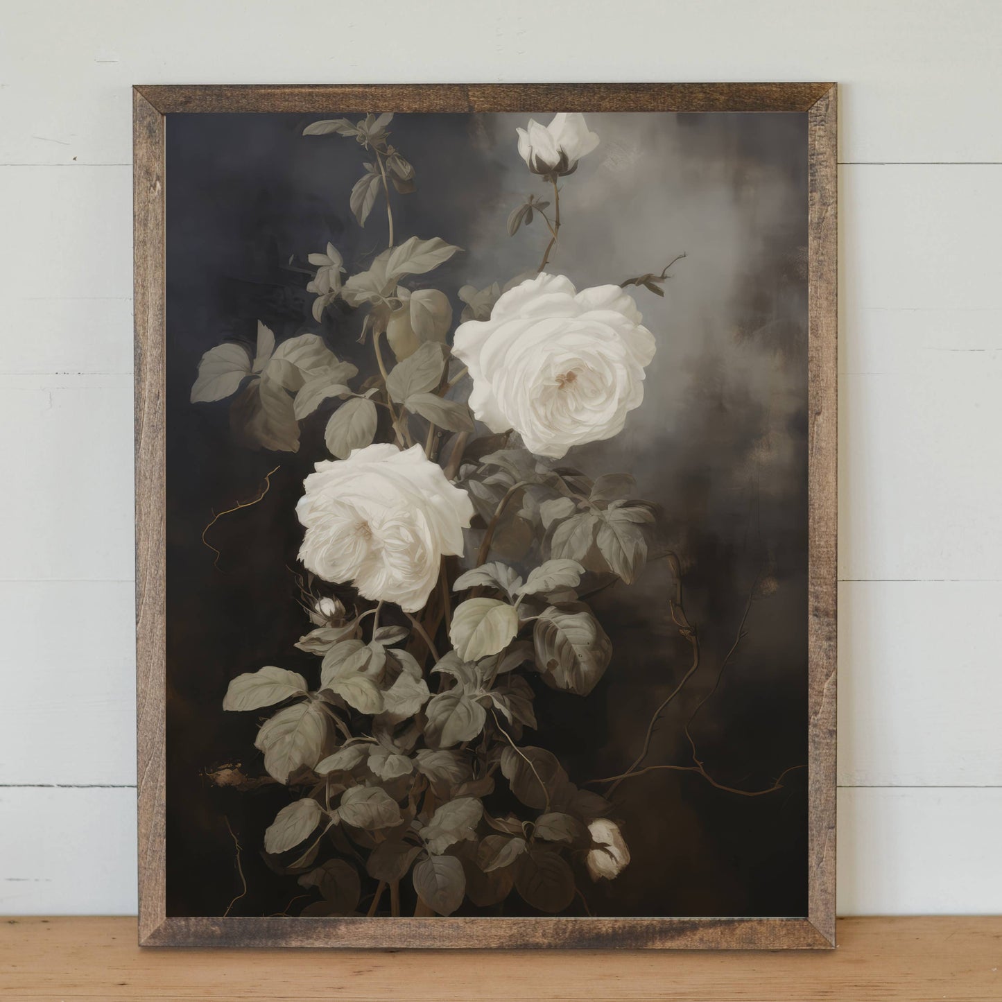 Grace In Bloom Floral Framed Art | Made in the USA