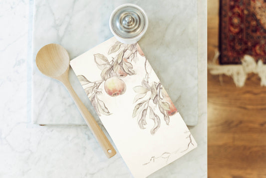 Peach Kitchen Tea Towel