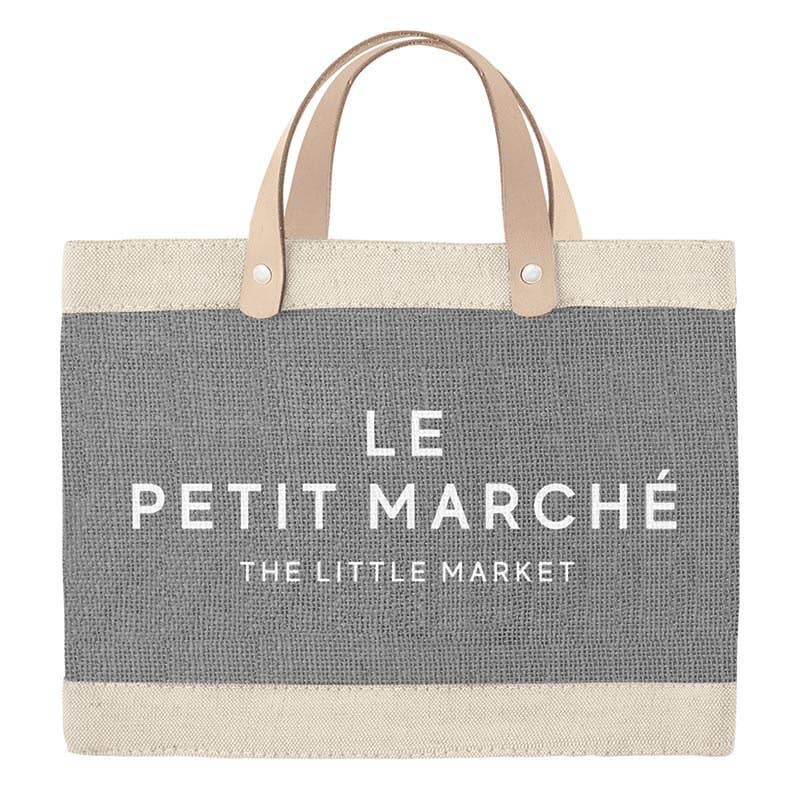 Mini Grey Market Tote - Le Petite