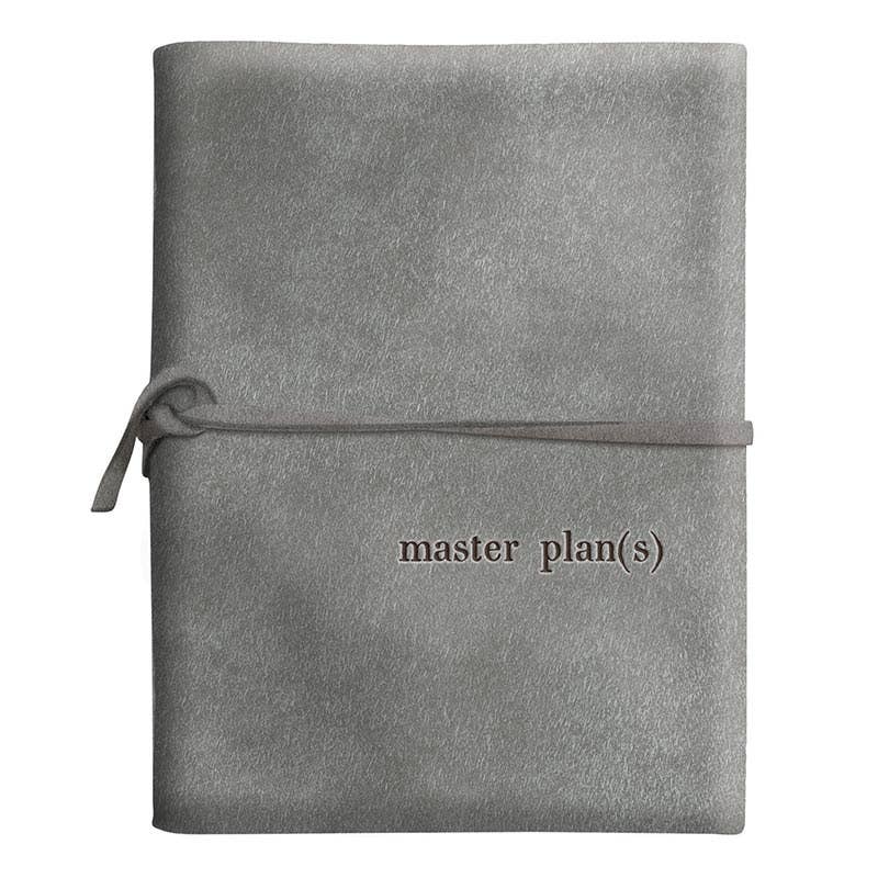 Face to Face Suede Journal - Master Plan