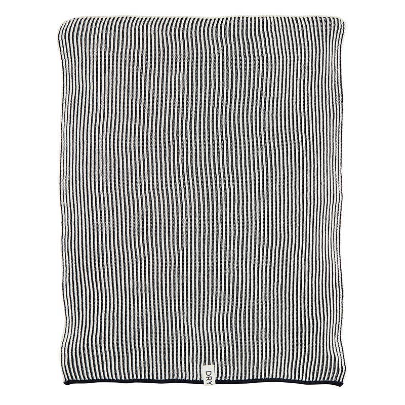 Knit Dish Towel - Ivory/Black