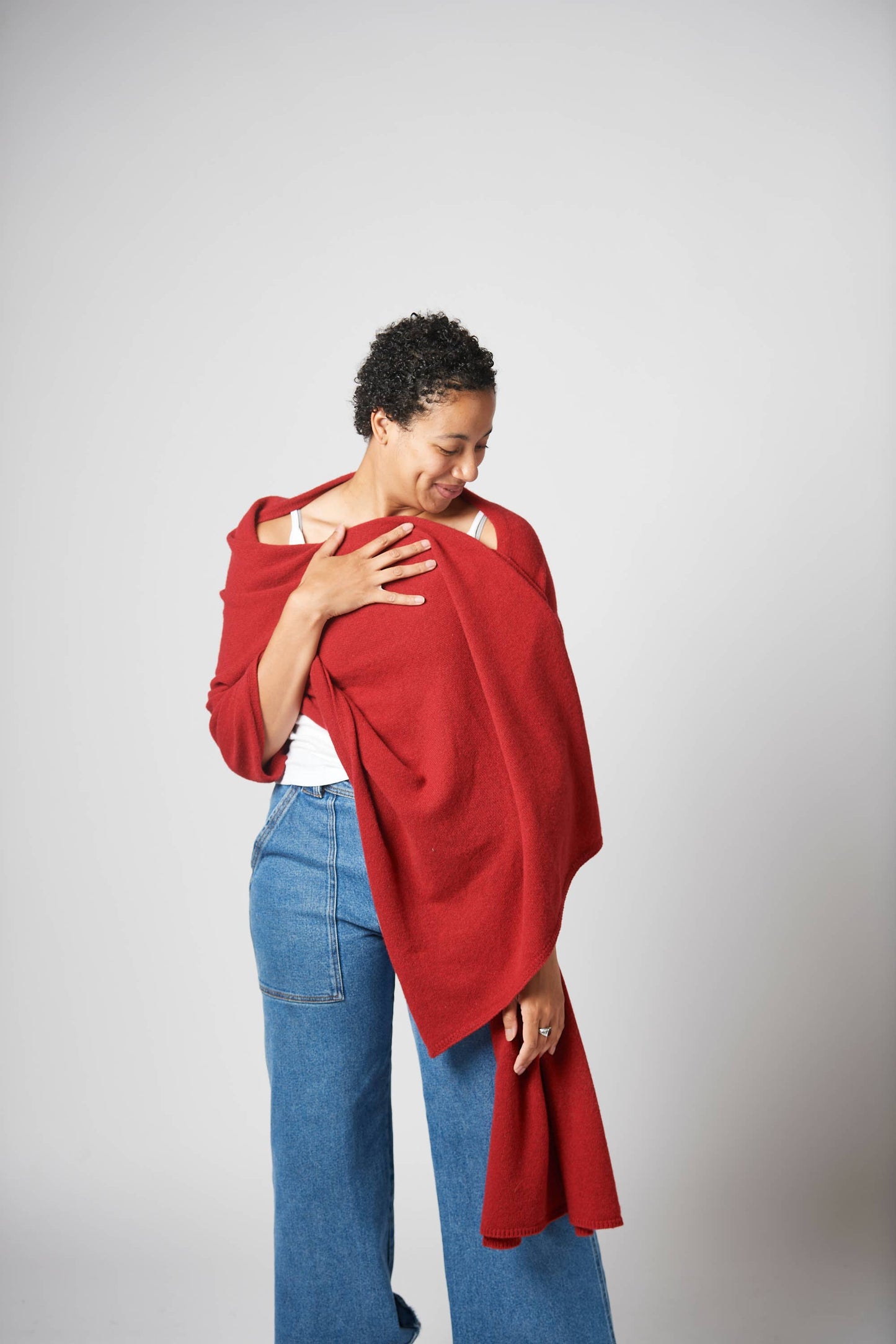 RESTOCKED! "ROBUSTO!" TRAVEL WRAP - 100% CASHMERE