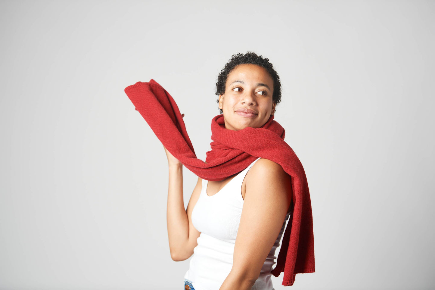 RESTOCKED! "ROBUSTO!" TRAVEL WRAP - 100% CASHMERE