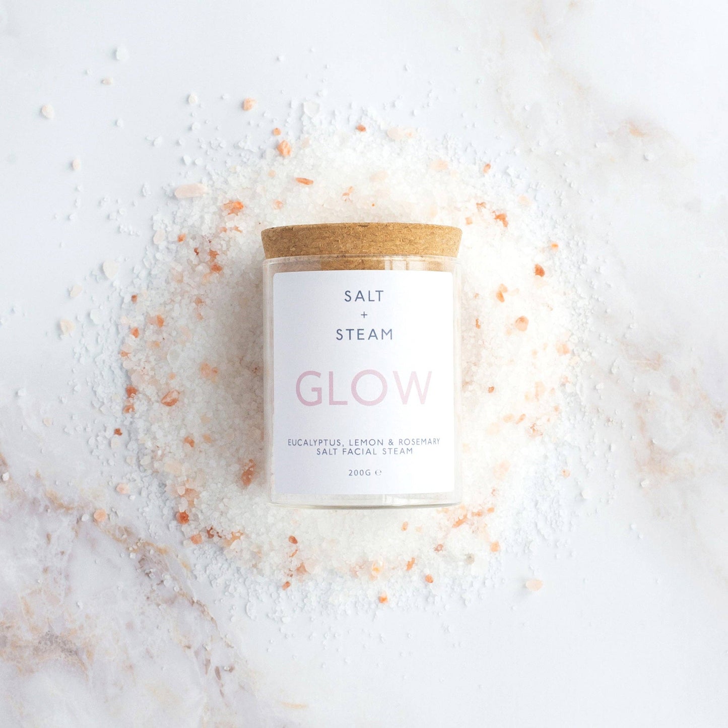Glow - Eucalyptus, Lemon & Rosemary Facial Steam 50g & 200g