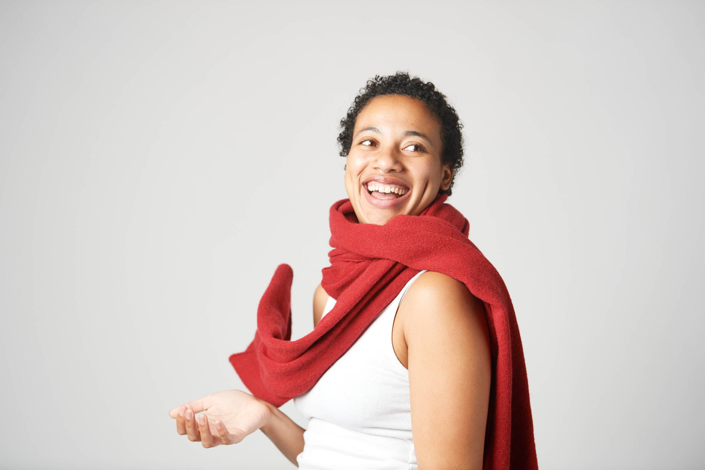 RESTOCKED! "ROBUSTO!" TRAVEL WRAP - 100% CASHMERE