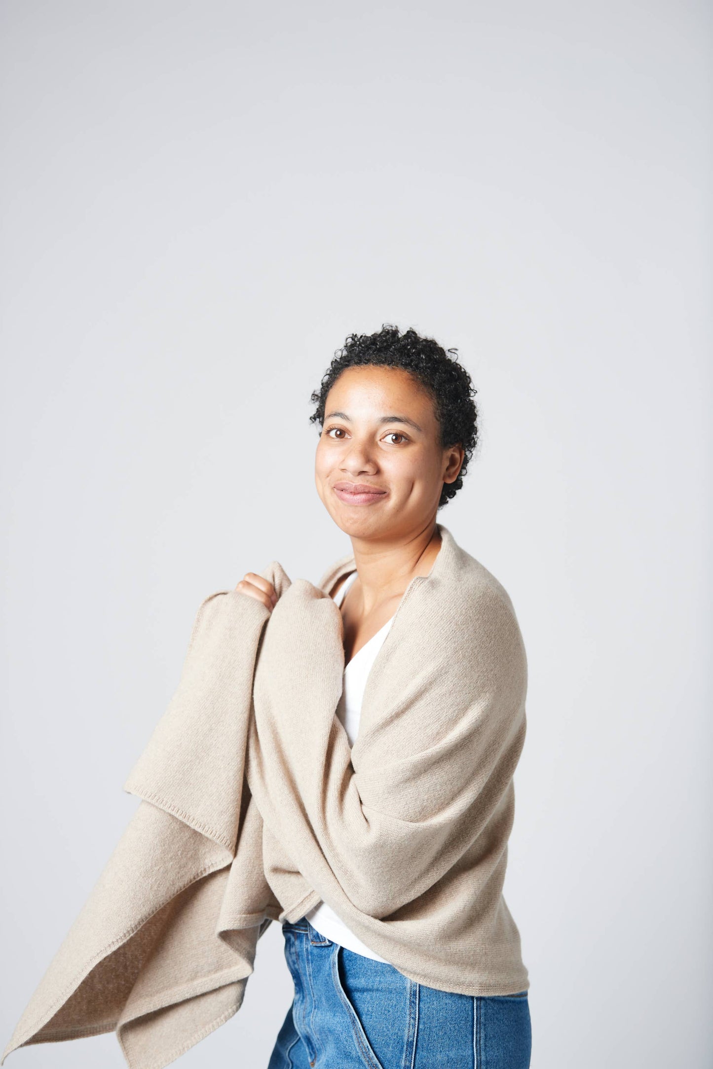 RESTOCKED! "ROBUSTO!" TRAVEL WRAP - 100% CASHMERE