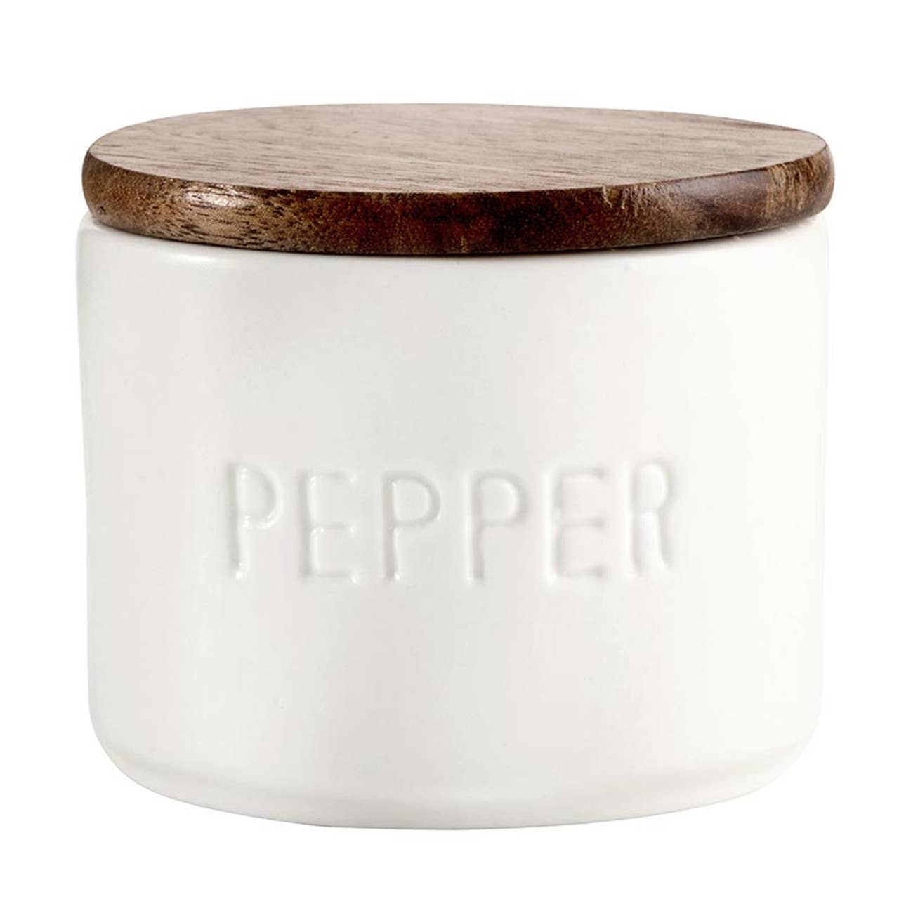 Face to Face Ceramic Salt + Pepper Set