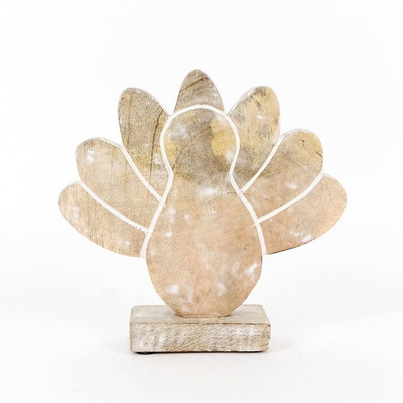 60203 - 8x8 mango TURKEY FALL Thanksgiving decor Clearance