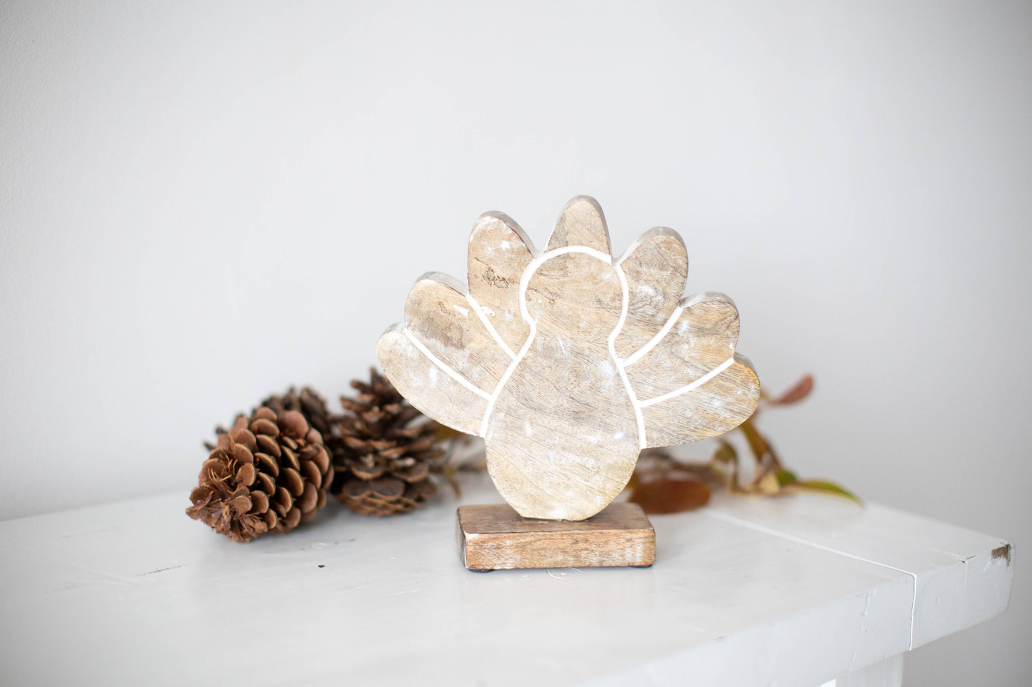 60203 - 8x8 mango TURKEY FALL Thanksgiving decor Clearance