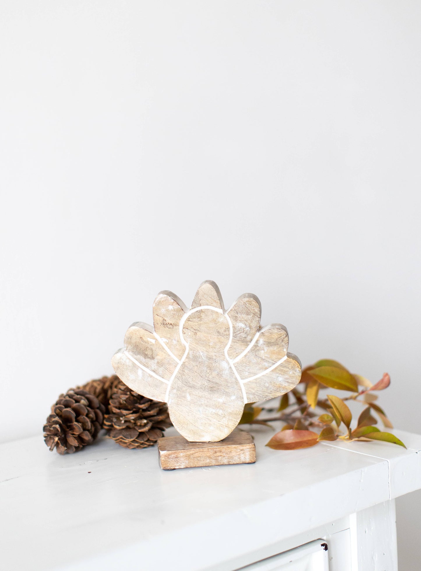 60203 - 8x8 mango TURKEY FALL Thanksgiving decor Clearance
