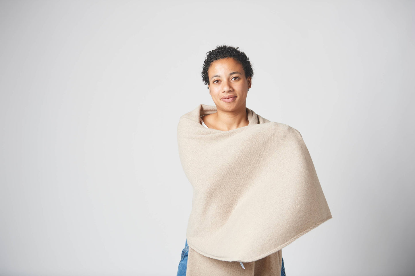 RESTOCKED! "ROBUSTO!" TRAVEL WRAP - 100% CASHMERE
