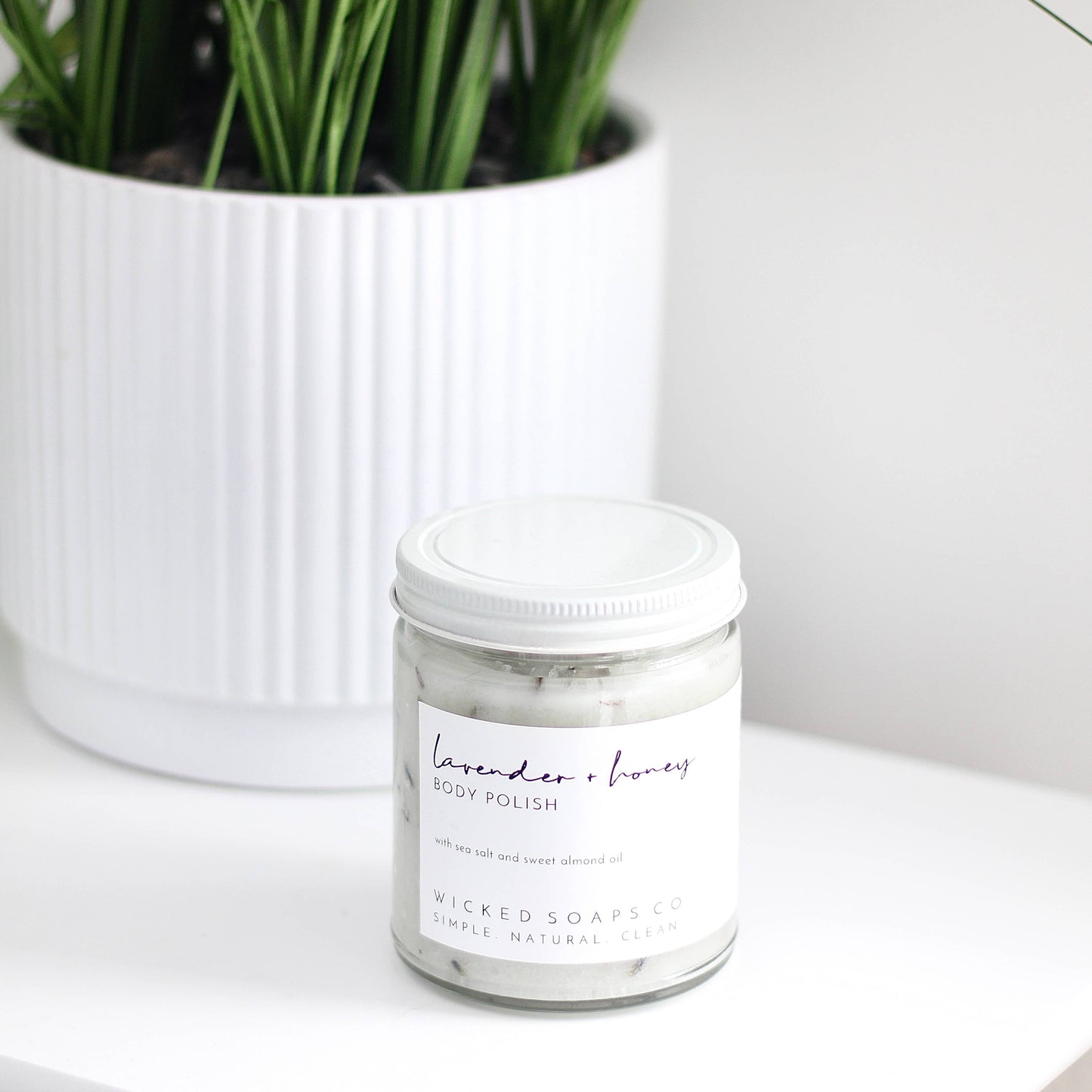 Lavender + Honey Body Polish