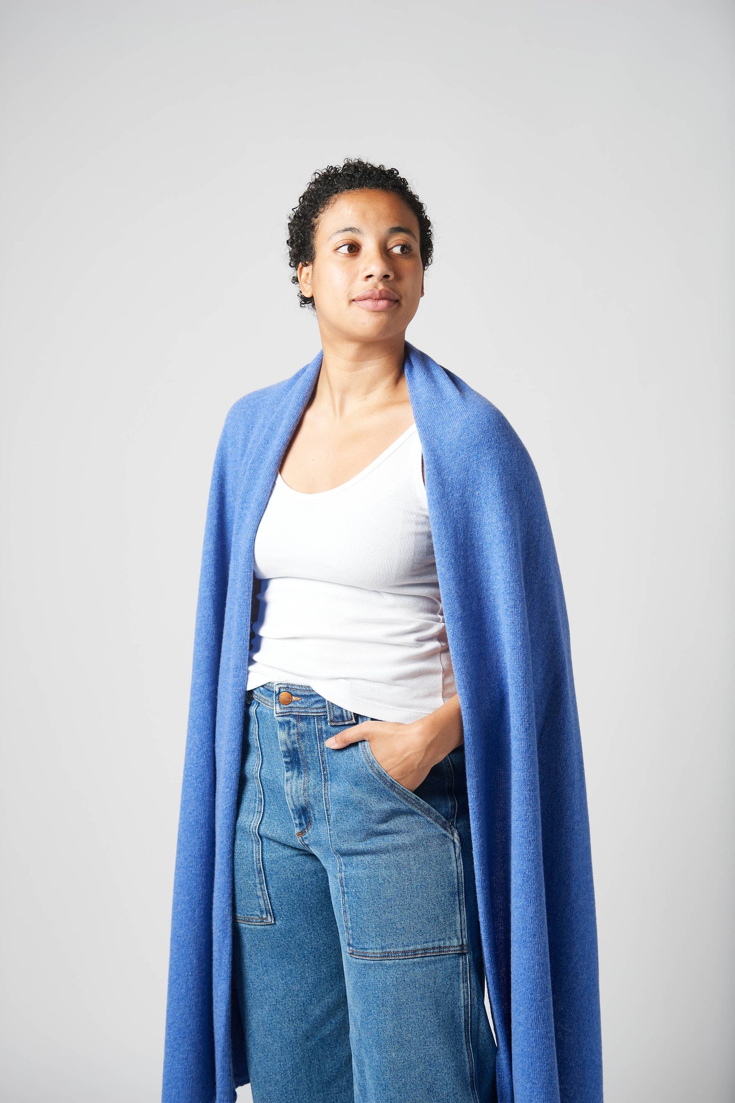 RESTOCKED! "ROBUSTO!" TRAVEL WRAP - 100% CASHMERE