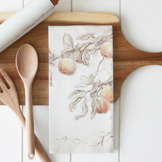 Peach Kitchen Tea Towel