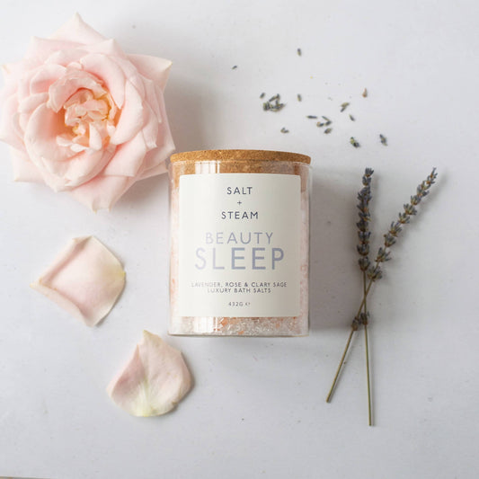 Beauty Sleep - Lavender & Rose Bath Salts 80g & 432g