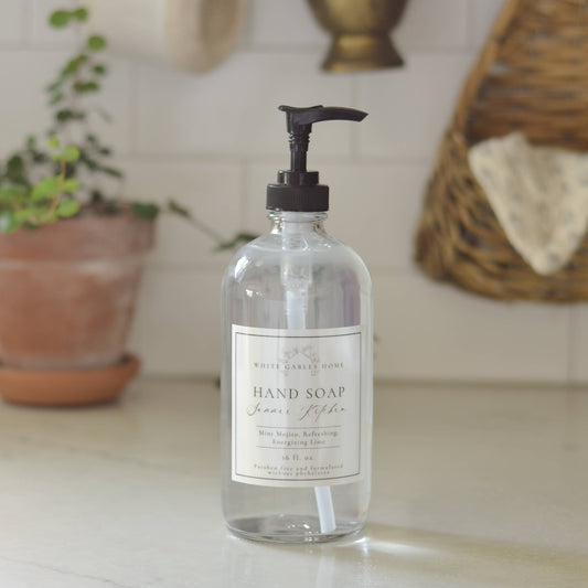Summer Kitchen Hand Soap In Glass Jar | Made In USA