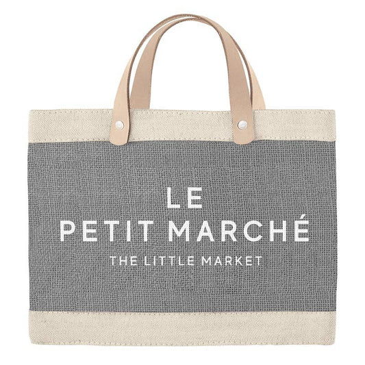 Mini Grey Market Tote - Le Petite