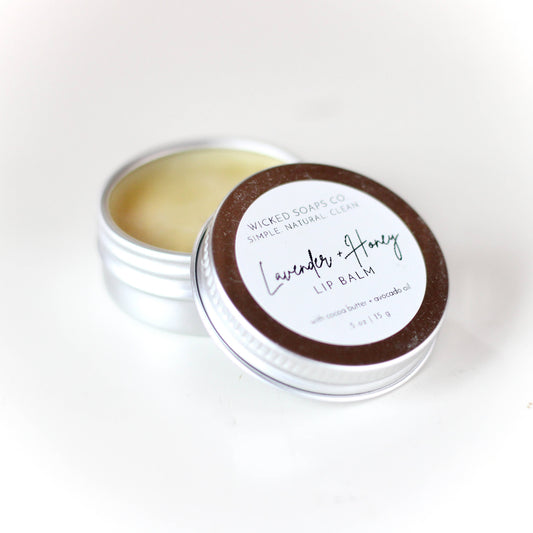 Lavender + Honey Lip Balm