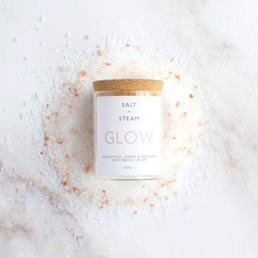 Glow - Eucalyptus, Lemon & Rosemary Facial Steam 50g & 200g