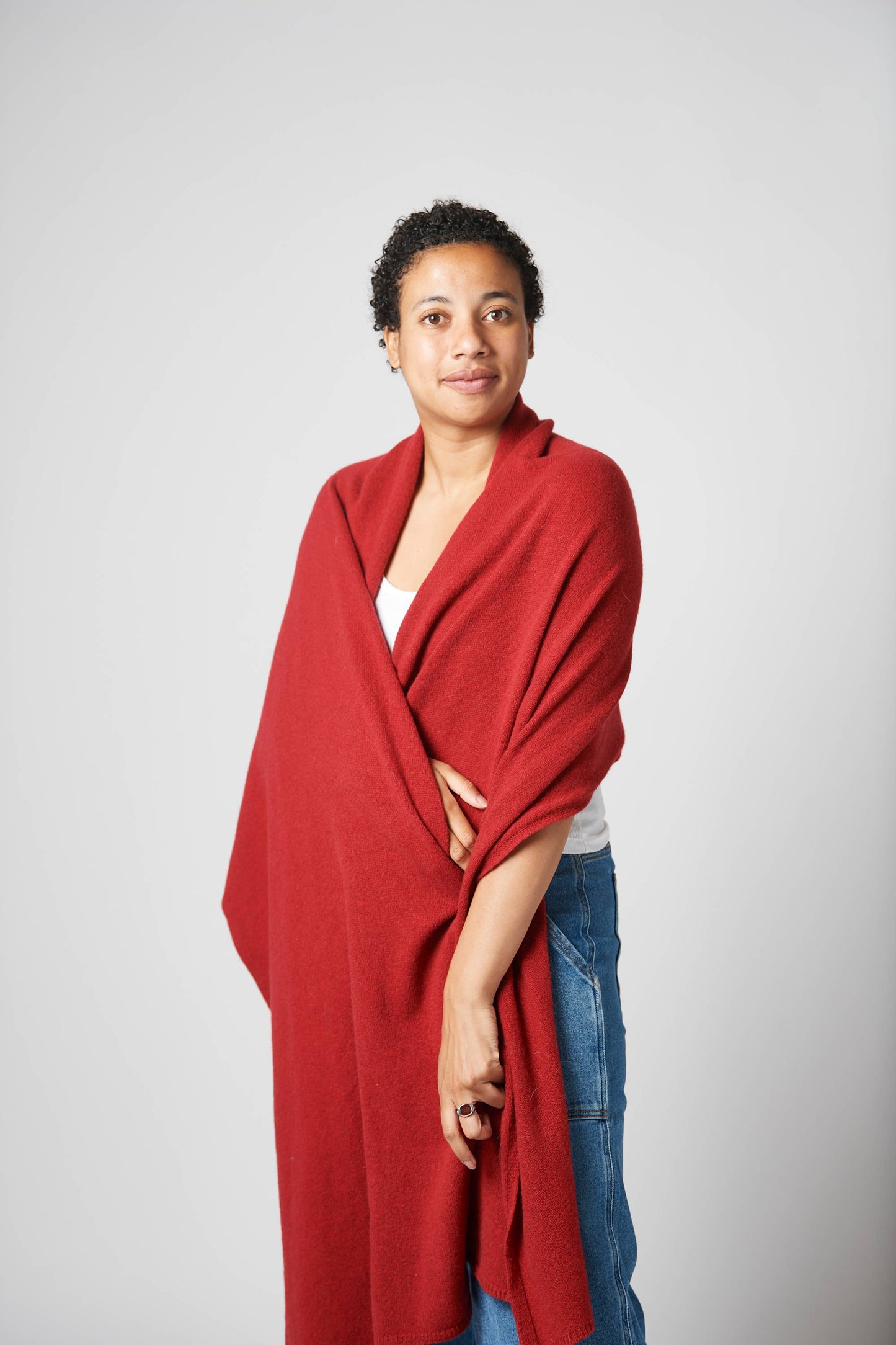 RESTOCKED! "ROBUSTO!" TRAVEL WRAP - 100% CASHMERE