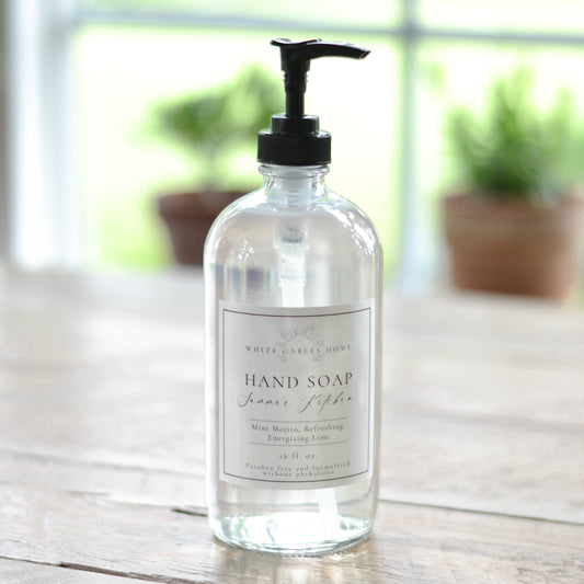 Summer Kitchen Hand Soap In Glass Jar | Made In USA