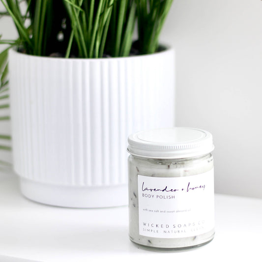 Lavender + Honey Body Polish