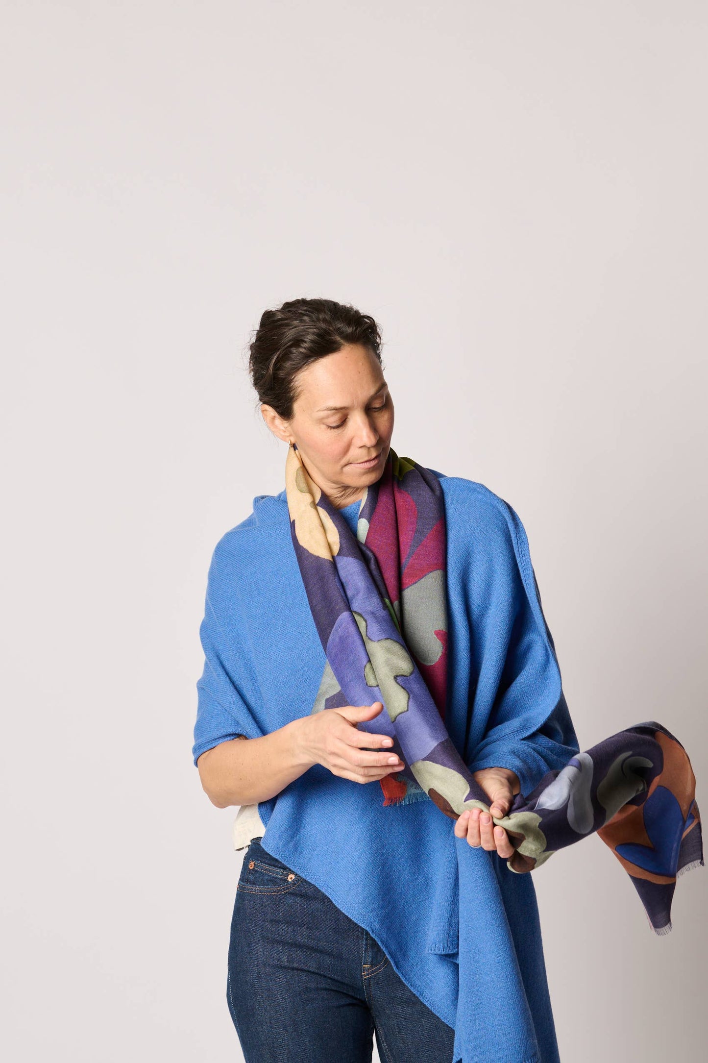 RESTOCKED! "ROBUSTO!" TRAVEL WRAP - 100% CASHMERE