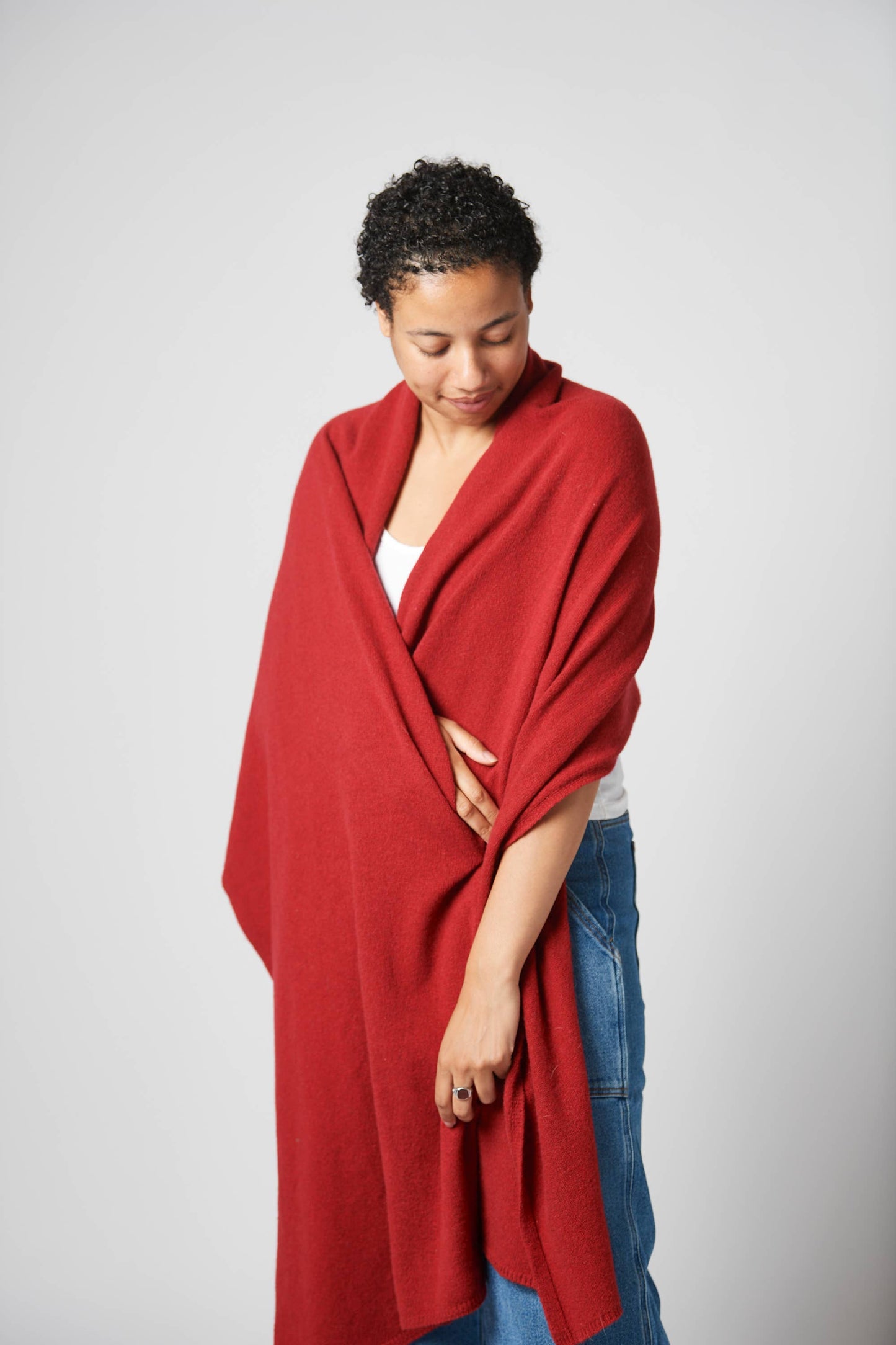 RESTOCKED! "ROBUSTO!" TRAVEL WRAP - 100% CASHMERE
