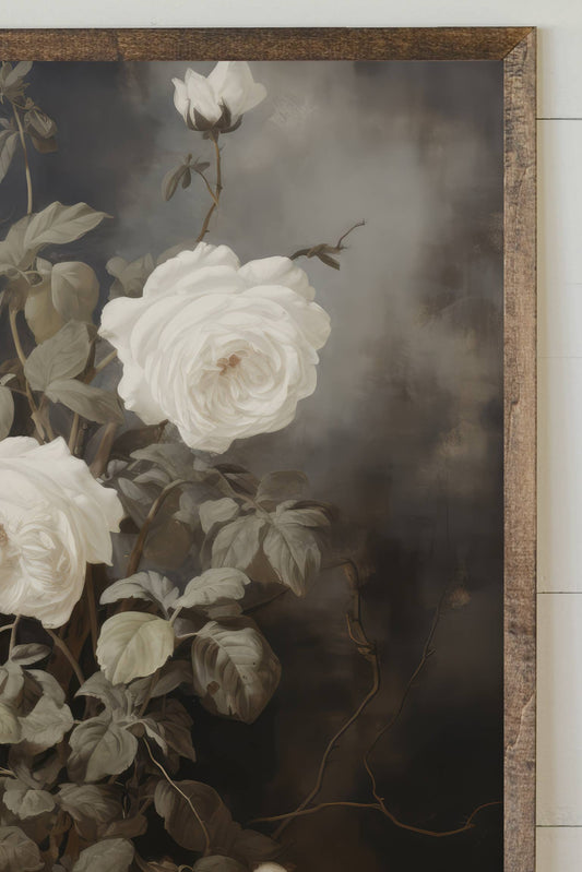 Grace In Bloom Floral Framed Art | Made in the USA