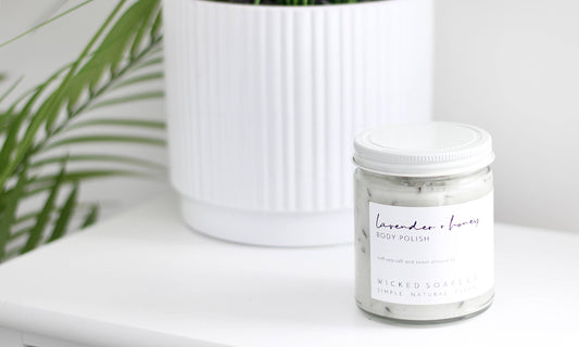 Lavender + Honey Body Polish
